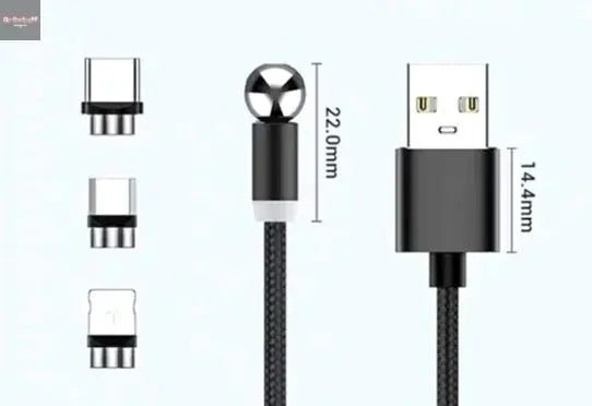 Magnetix 360° Universal Charging Cable - Gr8stuff