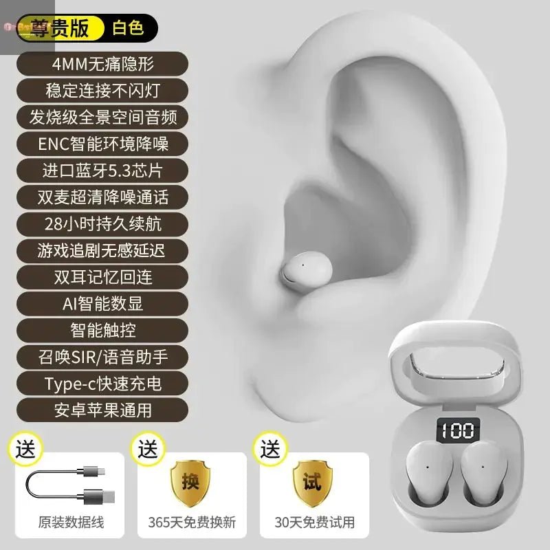 Mini Pro4SS Sleek Wireless Earbuds - Gr8stuff