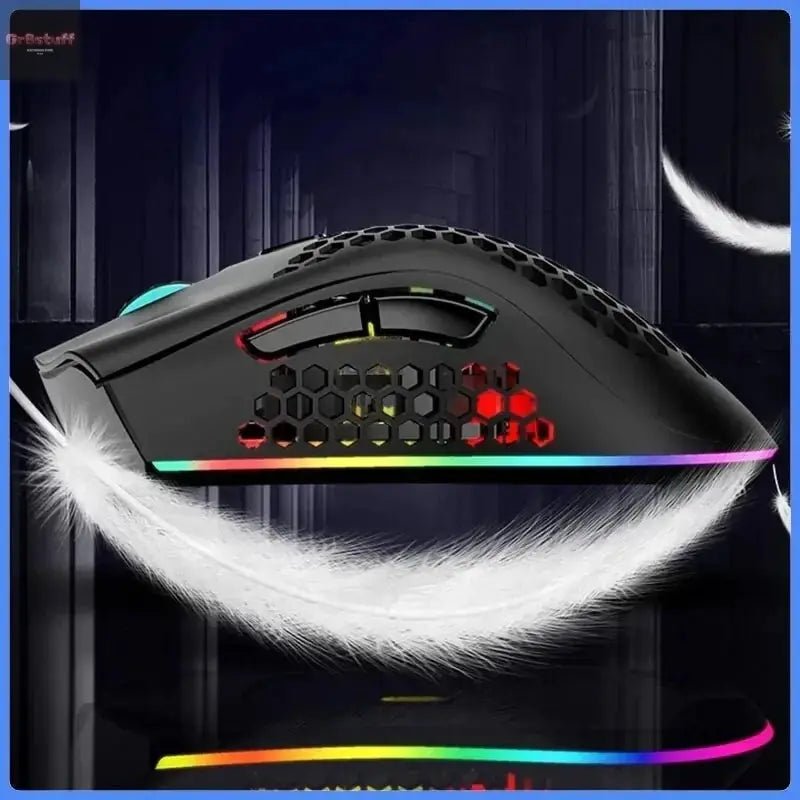 RGB Honeycomb Wireless Gaming Mouse - Gr8stuff