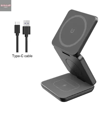 Three - in - one Magnetic Wireless Charger - Gr8stuff