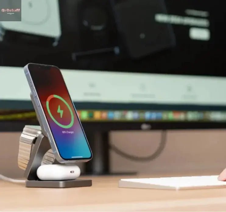Three - in - one Magnetic Wireless Charger - Gr8stuff