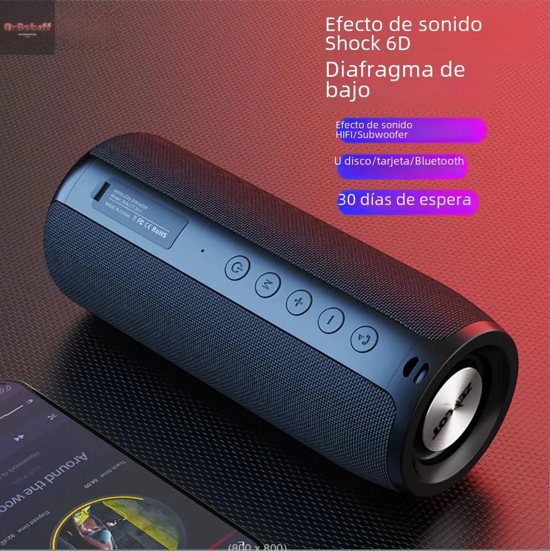 TrailBlazer Bass Bluetooth Speaker - Gr8stuff