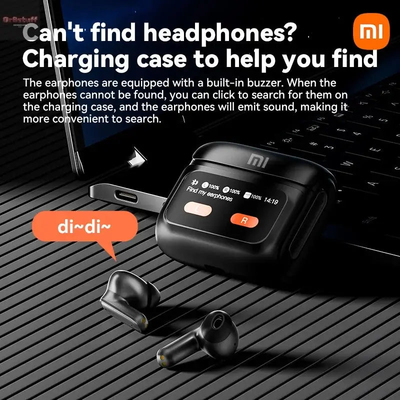 Xiaomi ANC Wireless Earbuds Bluetooth Earphone Touch Screen airpods Control Active Noise Reduction In Ear Headphone Bulit in Mic - Gr8stuff