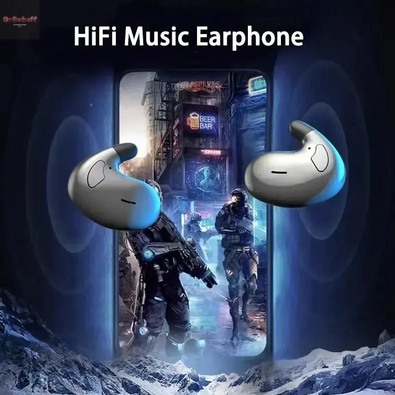Xiaomi Sleep Invisible Headset Ipx5 Waterproof Wireless Bluetooth Earphone Earbuds With Mic For Phone Bluetooth 5.3 Headphones - Gr8stuff