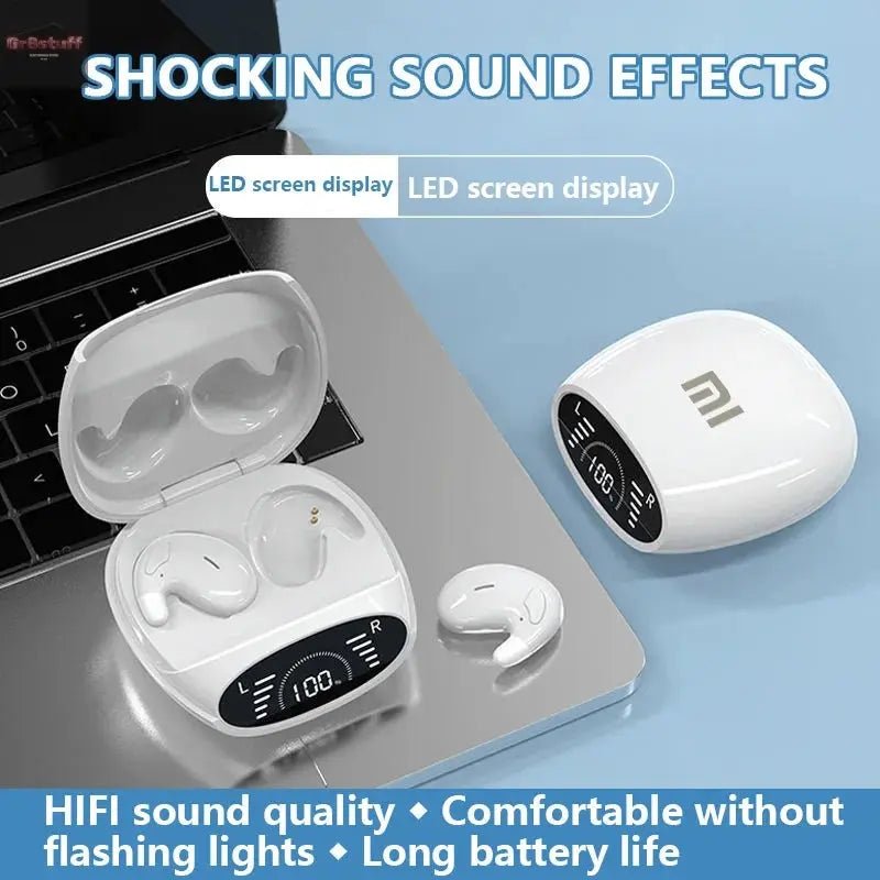 Xiaomi Sleep Invisible Headset Ipx5 Waterproof Wireless Bluetooth Earphone Earbuds With Mic For Phone Bluetooth 5.3 Headphones - Gr8stuff